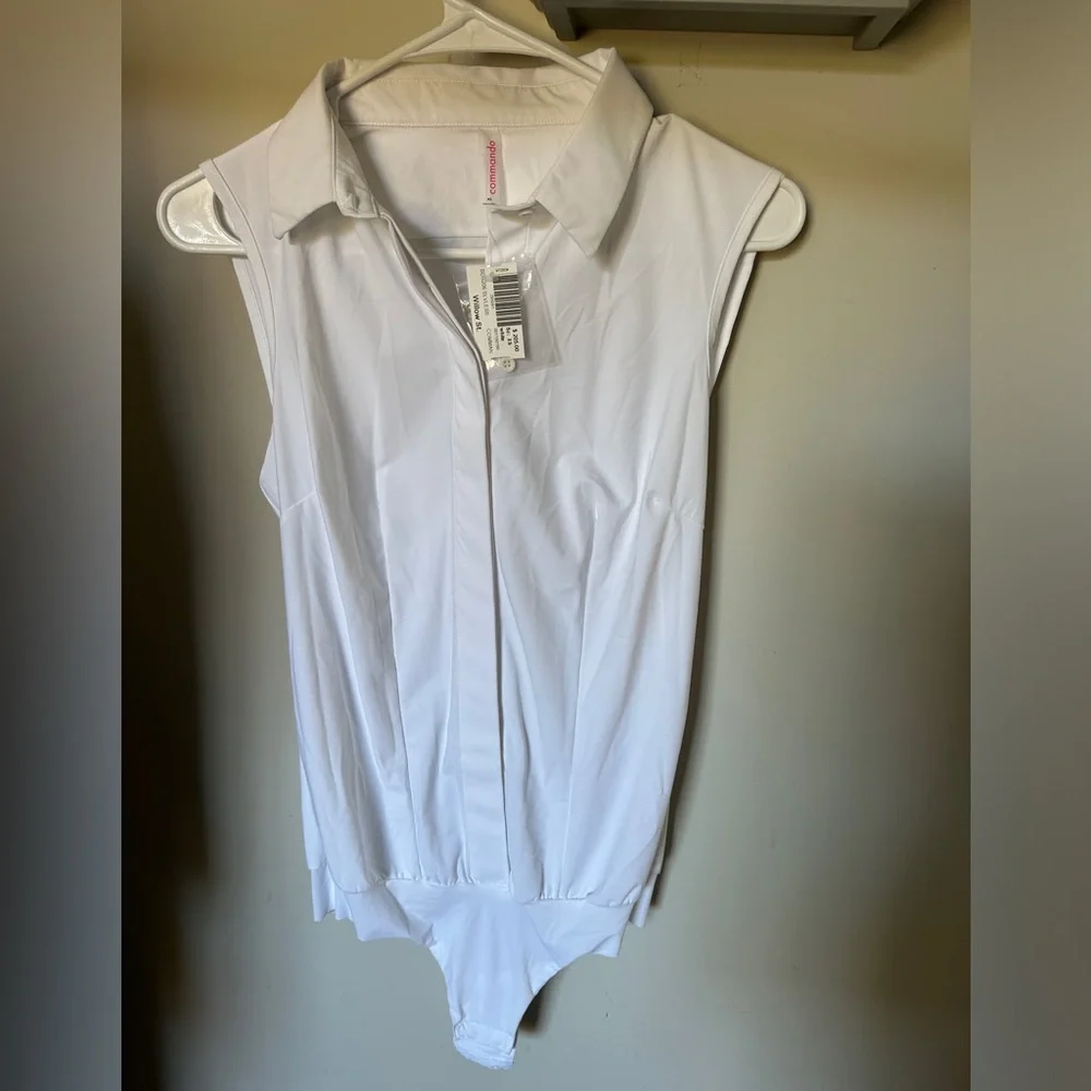 Commando White Sleeveless Bodysuit - Picture 6 of 6